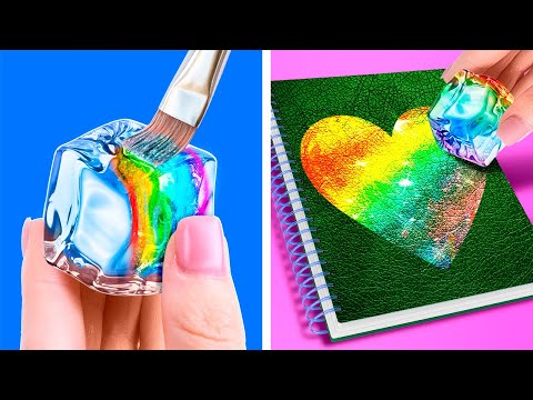 DIY Rainbow Art Challenge ✨ Smart Parenting Tricks! Happy Kids By YayTime! FUN