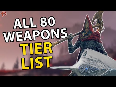 RANKING ALL 80 NEW DLC WEAPONS!! - Elden Ring: Shadow Of The Erdtree | Best Tier List