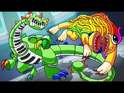 PIANOSAURUS vs. YARNABY?! (Cartoon Animation)