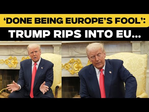 Trump Speech Live | US President Donald Trump Makes Huge Announcement | EU | Ukraine | Ireland