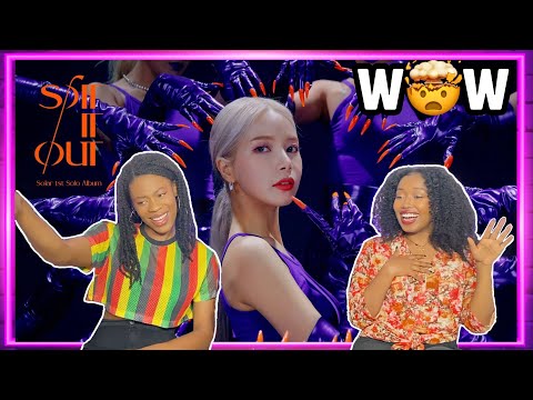 🔥FIERCE🔥 [MV] Solar(솔라) _ Spit it out(뱉어) REACTION