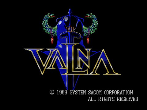 [BGM] [PC-8801mkIISR] [opna] ヴァルナ [Valna]