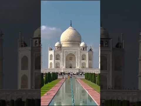 tajmahal ka खूबसूरत नजारा | beautiful view of the tajmahal agra #trending #shortsfeed #viral 🔥🔥🔥🔥