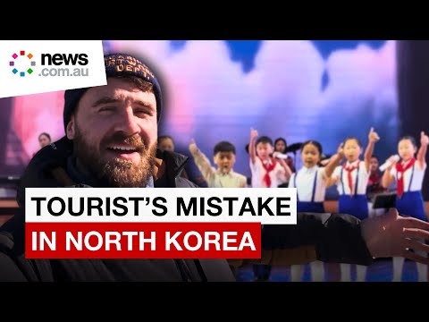 Tourist explains his ‘dumb’ mistake in North Korea