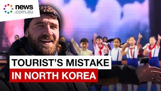 Tourist explains his ‘dumb’ mistake in North Korea