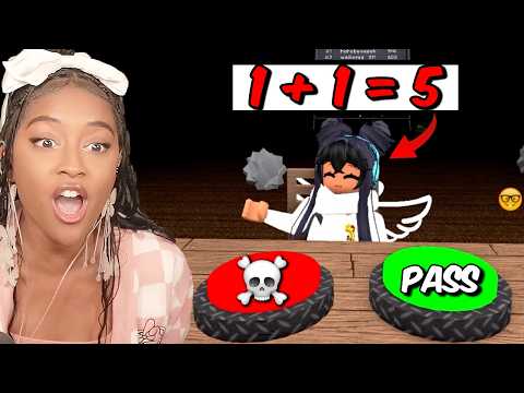 Roblox Math Murder is TOO EASY!! (So I became the Teacher...)