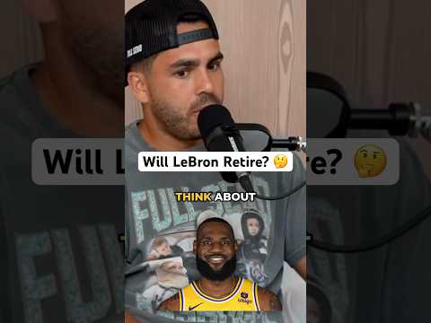 Will LeBron Retire This Year? 🏀 #nba #nbaplayoffs #shorts