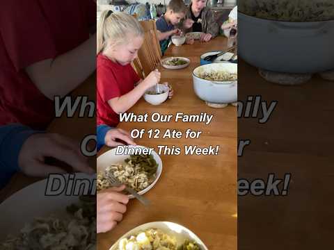 7 Family Meals For A Week - EASY DINNER IDEAS