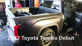 2022 Toyota Tundra Pickup Debut