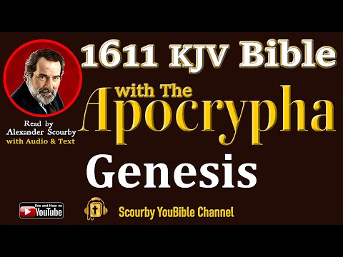 1 ~ New | GENESIS KJV  | Audio and Text | by Alexander Scourby | God is Love and Truth.