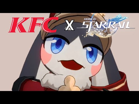 The OFFICIAL CN KFC Uploaded This for the Honkai Star Rail Collab (Subbed)