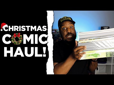 MY CHRISTMAS COMIC HAUL! | Marvel, DC & a TON of Trades!