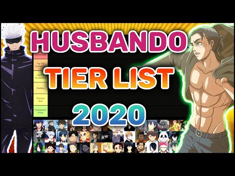 Anime Husbando Tier List 2020