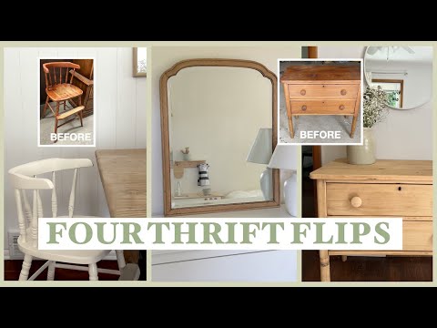 THRIFTED FURNITURE FLIPS - everything looks way cuter now