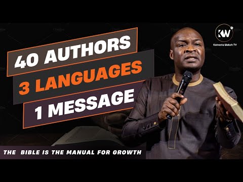 40 AUTHORS 3 LANGUAGES 1 DIVINE MESSAGE: GOD’S WORD SHOWS PROOF OF PROPHECY - Apostle Joshua Selman