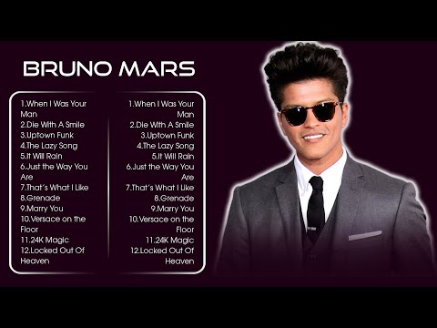 BRUNO MARS ~ Greatest Hits Full 2024 (Lyrics)