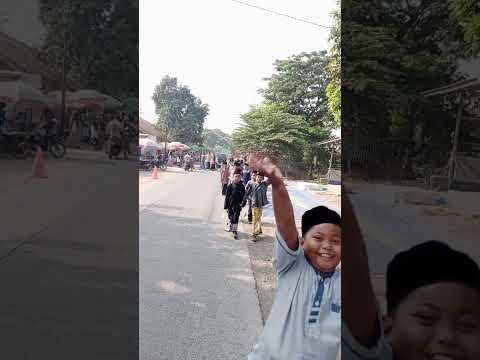 pawai hari santri nasional MI Bahrul Huda sukaseneng @nurazizahmubarok