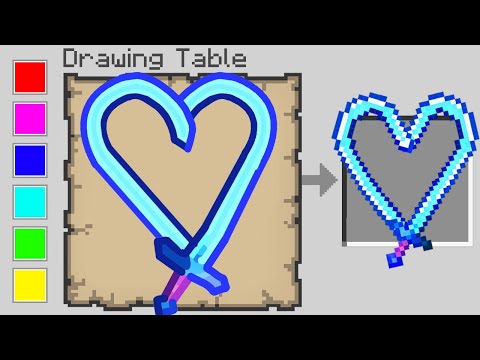 Minecraft but You Can Draw Anything...