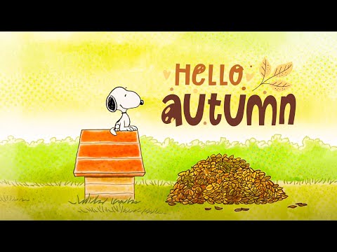 [𝗮𝘂𝘁𝘂𝗺𝗻 𝗽𝗹𝗮𝘆𝗹𝗶𝘀𝘁] 🍂 Smooth Autumn Jazz Vibes with Snoopy 🍁