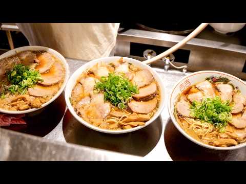 Addictive Ramen! There are People Lining Up All the Time! The BEST Ramen in Osaka!