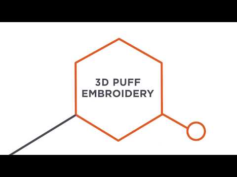 3D Puff Embroidery | Merchology Decoration Methods