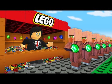 Minecraft but I Open a Lego Store!