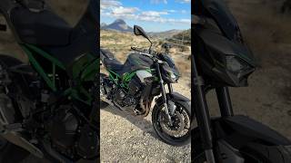 NEW 2025 Kawasaki Z900 hot engine in the mountains 🔥