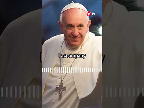 Pope Francis releases new audio message from hospital