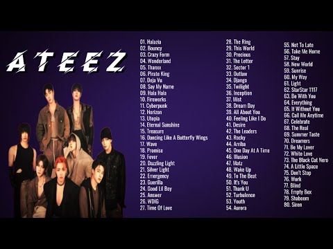 Ateez Playlist 2024 | Non-stop