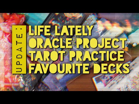 Recent tarot favourites & new projects 👋 checking in!