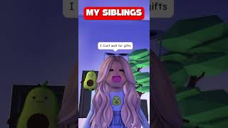 Other Siblings VS Your Sibling…😇💀 #adoptme #roblox #robloxshorts