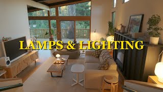 A Guide to Good Lighting | cozy lighting tips, where to buy lamps, home lighting tour