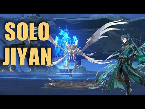 HARDEST BOSS YET SOLO JIYAN Mourning Aix IV - CBT2 Wuthering Waves