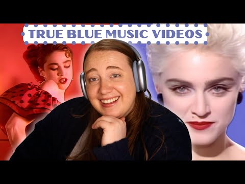 Watching the TRUE BLUE MUSIC VIDEOS For the 1st Time | Madonna Reaction