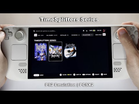 TimeSplitters Series on the Steam Deck | PS2 Emulation