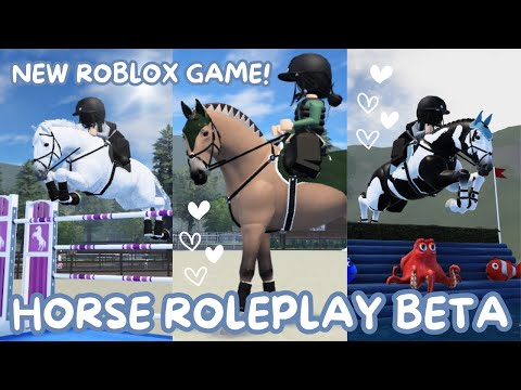 Horse Roleplay BETA! II New Roblox Horse Game!