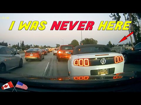 MUSTANG CHASED DOWN AFTER HIT AND RUN