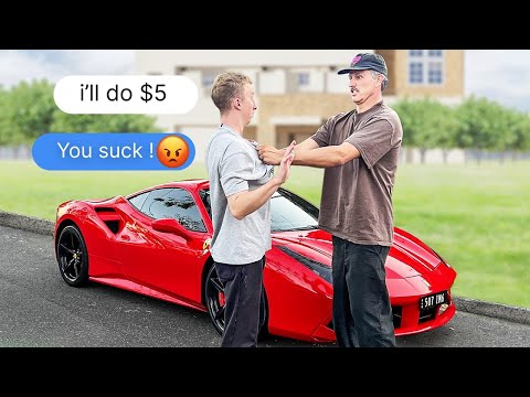 Lowballing People But I Own A Ferrari !