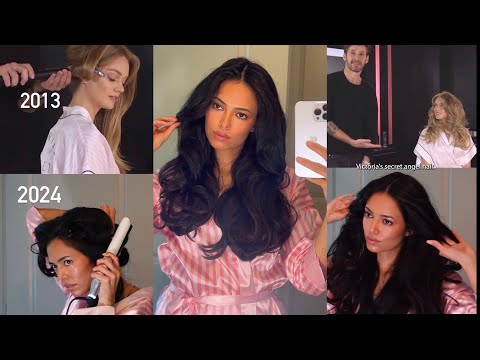 Achieving the Iconic Victoria's Secret Hair | Following a tutorial from 10 years ago