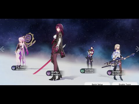 Honkai Star Rail | (Almost) Full Run Simulated Universe World 8-4, Nihility Path ft. Kafka