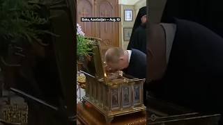 Russia's Putin Visits Azerbaijani Cathedral During Baku Visit