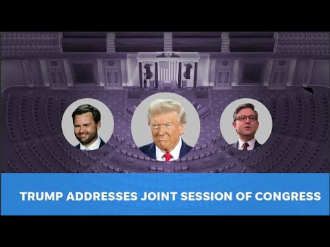 Live: Donald Trump’s speech addresses joint session of Congress, JD Vance and nation