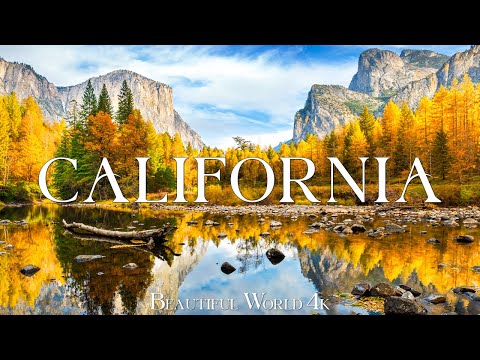 California 4K - Stunning Fall Foliage, Golden Hills & Peaceful Forest Trails - 4K Ultra HD