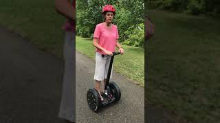 How to ride a Segway