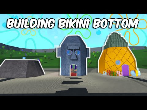 BUILDING BIKINI BOTTOM FROM SPONGEBOB IN BLOXBURG