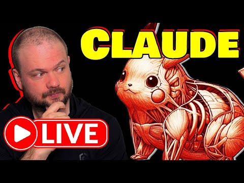 LIVE: CLAUDE PLAYS POKEMON | Clade 3.7 Sonnet Plays Pokemon (Re-broadcast from Anthropic)