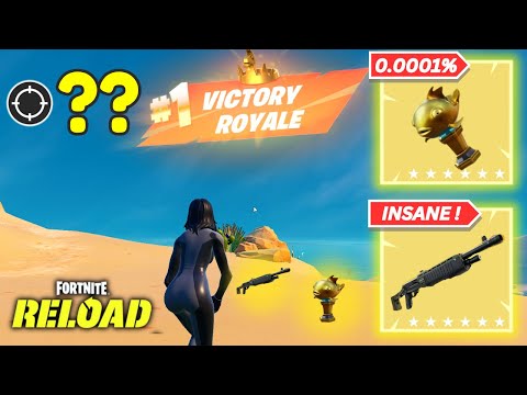 Fortnite Reload ( MYTHIC GOLDFISH + Spaz Shotgun ) | Keyboard & Mouse