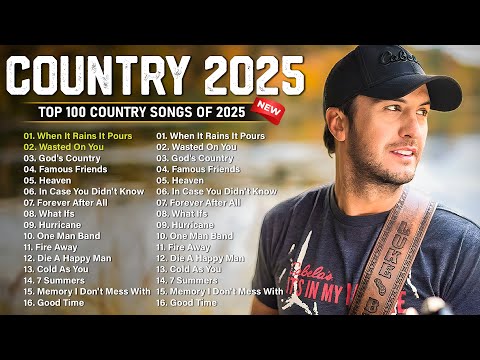 Country Music 2025 - Luke Bryan Chris Stapleton, Luke Combs, Morgan Wallen, Brett Young, Kane Brown,