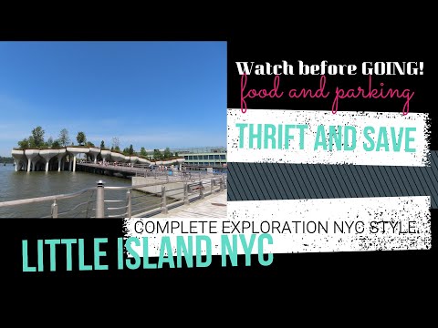 NYC $260 Million Park New York City's Little Island - NEWEST PARK Hudson - Walk tour FAMILY Friendly