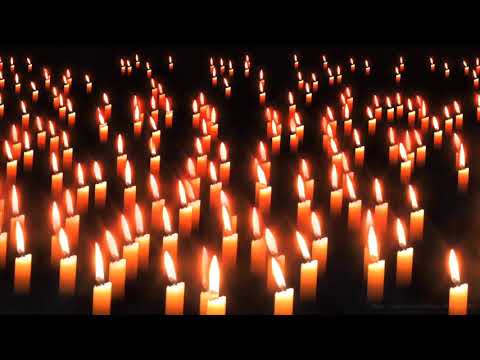 Candles Video Background Animation | 4K Screensaver Royalty Free Footage